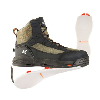 KORKERS STYLISH OUTLET MEN'S GREENBACK-FELT SOLE