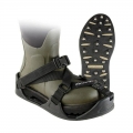 KORKERS STYLISH OUTLET MEN'S ROCKTRAX PLUS-Black/Moonrock