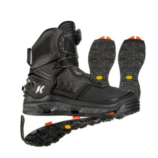 KORKERS STYLISH OUTLET MEN'S RIVER OPS BOA-VIBRAM XS TREK & STUDDED XS TREK SOLES