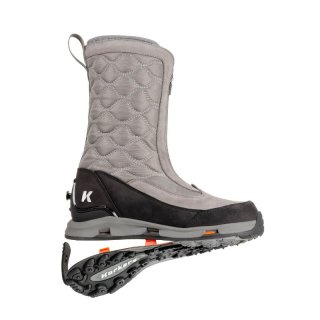 KORKERS STYLISH OUTLET WOMEN'S NORTHLAKE ZIP-TRAILTRAC SOLE-Grey