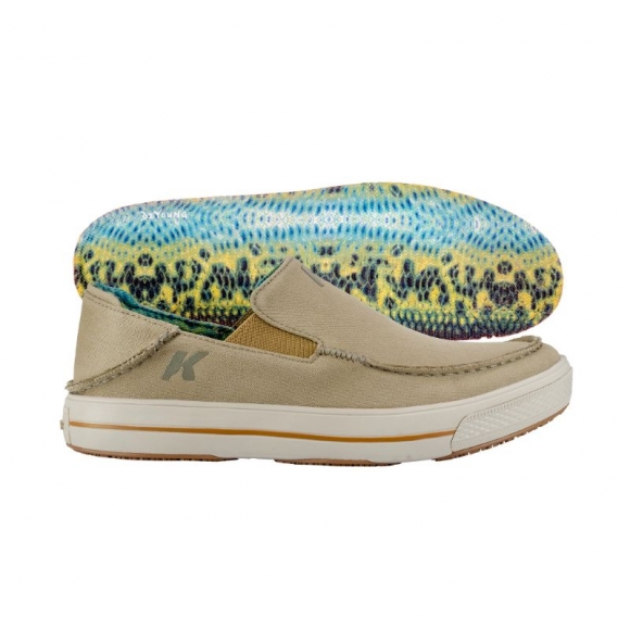 KORKERS STYLISH OUTLET MEN'S FISH MOC - BASS