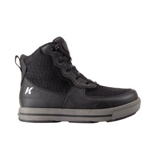 KORKERS STYLISH OUTLET MEN'S STEALTH SNEAKER-Black