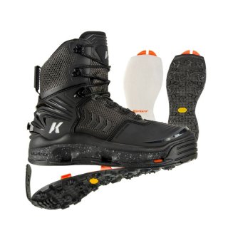 KORKERS STYLISH OUTLET MEN'S RIVER OPS-FELT & VIBRAM XS TREK SOLES