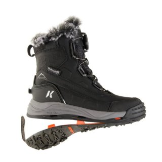KORKERS STYLISH OUTLET WOMEN'S SNOWMAGEDDON BOA-Black