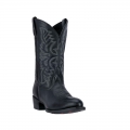 LAREDO MEN'S EMBROIDERED ROUND TOE WESTERN BOOTS-BLACK | NEW ARRIVALS