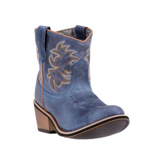 LAREDO WOMEN'S LEATHER SAPPHRYE WESTERN BOOTIES-NAVY | NEW ARRIVALS
