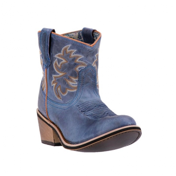 LAREDO WOMEN'S LEATHER SAPPHRYE WESTERN BOOTIES-NAVY | NEW ARRIVALS