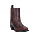 LAREDO MEN'S SIDE ZIPPER WESTERN BOOTS - ROUND TOE-TAN | NEW ARRIVALS