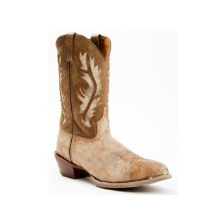 LAREDO MEN'S 12" LIZARD PRINT WESTERN BOOTS - ROUND TOE-TAN | NEW ARRIVALS