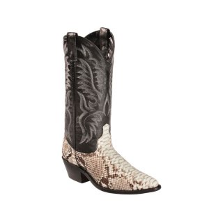 LAREDO MEN'S EXOTIC SNAKE WESTERN BOOTS-NATURAL | NEW ARRIVALS