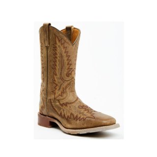 LAREDO MEN'S SANDSTORM WESTERN PERFORMANCE BOOTS - BROAD SQUARE TOE-TAUPE | NEW ARRIVALS
