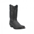LAREDO MEN'S LIZARD PRINT WESTERN BOOT - SNIP TOE-BLACK | NEW ARRIVALS