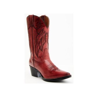 LAREDO WOMEN'S LIVIA WESTERN BOOTS - SNIP TOE-RED | NEW ARRIVALS