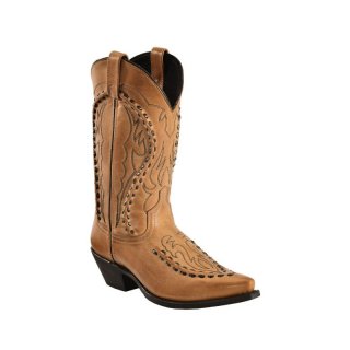 LAREDO MEN'S LARAMIE SNIP TOE WESTERN BOOTS-ANTIQUE TAN | NEW ARRIVALS