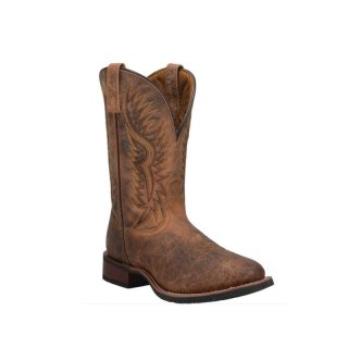 LAREDO MEN'S RUST PINETOP WESTERN BOOTS - ROUND TOE-RUST COPPER | NEW ARRIVALS