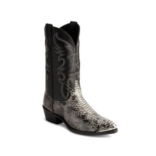 LAREDO MEN'S MONTY SNAKE PRINT WESTERN BOOTS-NATURAL | NEW ARRIVALS
