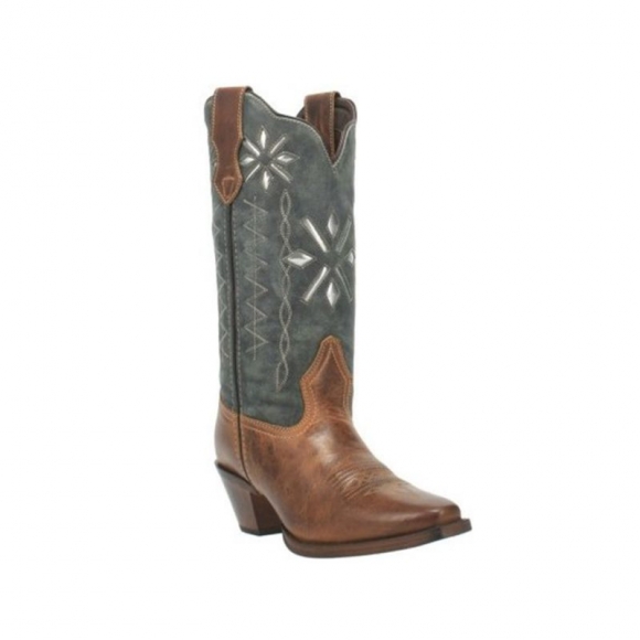 LAREDO WOMEN'S PASSION FLOWER WESTERN BOOTS - SNIP TOE-COGNAC | NEW ARRIVALS