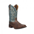LAREDO MEN'S BISBEE WESTERN BOOTS - BROAD SQUARE TOE-BROWN | NEW ARRIVALS