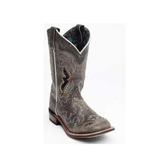 LAREDO WOMEN'S SPELLBOUND GOAT SKIN BOOTS-BROWN | NEW ARRIVALS