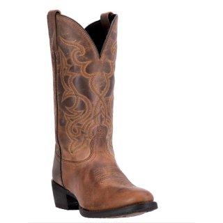 LAREDO WOMEN'S MADDIE WESTERN BOOTS - ROUND TOE-TAN | NEW ARRIVALS