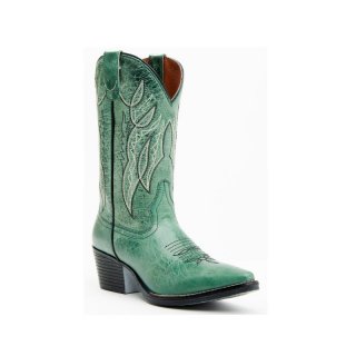 LAREDO WOMEN'S LIVIA WESTERN BOOTS - SNIP TOE-GREEN | NEW ARRIVALS