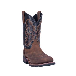 LAREDO MEN'S ROCKWELL WESTERN WORK BOOTS - STEEL TOE-BROWN | NEW ARRIVALS