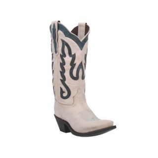 LAREDO WOMEN'S KEYLA WESTERN BOOTS - SNIP TOE-WHITE | NEW ARRIVALS