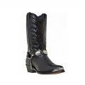 LAREDO MEN'S TALLAHASSEE WESTERN BOOTS-BLACK | NEW ARRIVALS