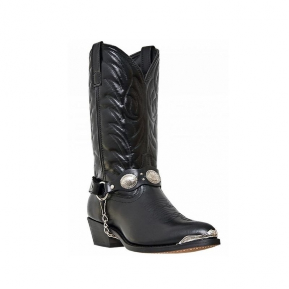 LAREDO MEN'S TALLAHASSEE WESTERN BOOTS-BLACK | NEW ARRIVALS