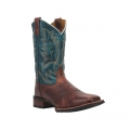 LAREDO MEN'S TWO-TONE SADDLE VAMP WESTERN BOOT - SQUARE TOE-RUST COPPER | NEW ARRIVALS
