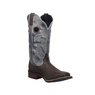 LAREDO MEN'S TAYLOR WESTERN BOOTS - BROAD SQUARE TOE-BROWN | NEW ARRIVALS
