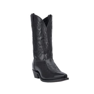 LAREDO MEN'S HAWK WESTERN BOOTS-BLACK | NEW ARRIVALS