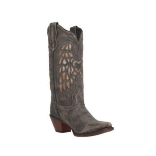 LAREDO WOMEN'S WINGZ WESTERN BOOTS - SQUARE TOE-BROWN | NEW ARRIVALS