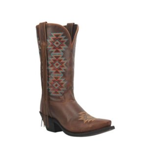 LAREDO WOMEN'S CHARMAYNE WESTERN BOOTS - SNIP TOE-BROWN | NEW ARRIVALS