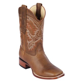 Los Altos Men's Square Toe Cowboy Boots | Honey
