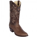 Los Altos Men's Brown Lizard Cowboy Boots | Brown