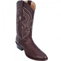 Los Altos Men's Brown Bull Shoulder Boots | Brown