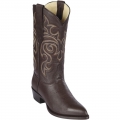 Los Altos Men's Brown Cowboy Boots J-Toe | Brown
