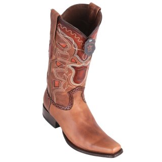 Los Altos Men's Rage European Toe Cowboy Boots - Honey | Honey