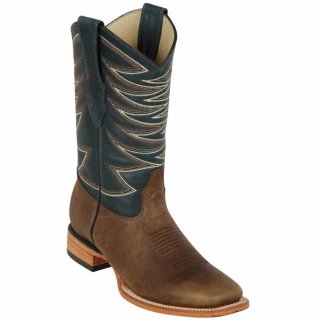 Los Altos Men's Honey Square Toe Cowboy Boots | Honey
