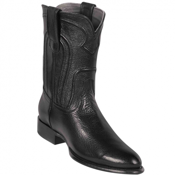 Los Altos Men's Black Roper Boot | Black