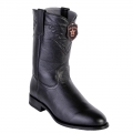 Los Altos Men's Elk Roper Boots | Black
