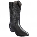 Los Altos Men's Row-Stone Stingray Boots | Black
