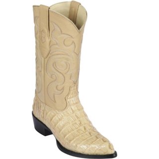 Los Altos Men's Caiman Tail Cowboy Boots J-Toe | Oryx
