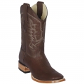 Los Altos Men's Brown Square Toe Boots | Brown