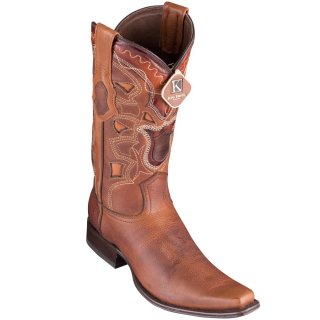 Los Altos Men's Rage European Toe Cowboy Boots - Walnut | Walnut