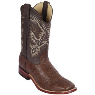 Los Altos Men's Bull Shoulder Boots | Brown
