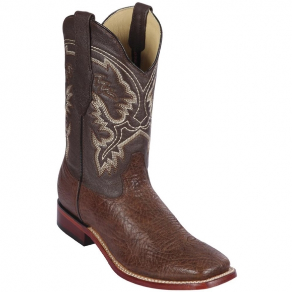 Los Altos Men's Bull Shoulder Boots | Brown