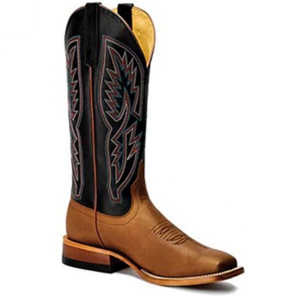 CANADA OUTLET MACIE BEAN WOMEN'S BIG SUGAR BETTY WESTERN BOOTS - BROAD SQUARE TOE - BLACK  CANADA OUTLET MACIE BEAN WOMEN'S BIG SUGAR BETTY WESTERN BOOTS - BROAD SQUARE TOE - BLACK