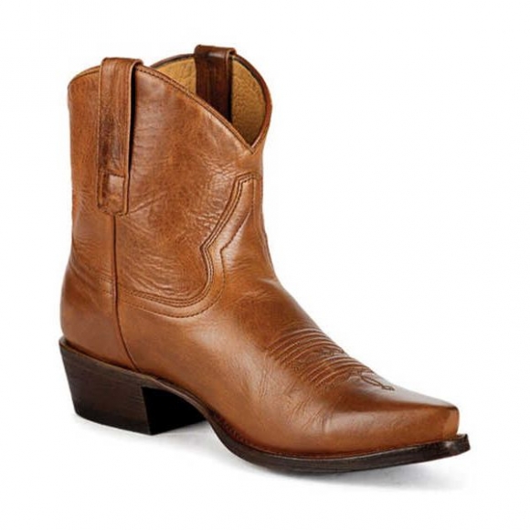 CANADA OUTLET MACIE BEAN WOMEN'S HASHTAG NOT BASIC WESTERN FASHION BOOTIES - SNIP TOE - BROWN  CANADA OUTLET MACIE BEAN WOMEN'S HASHTAG NOT BASIC WESTERN FASHION BOOTIES - SNIP TOE - BROWN